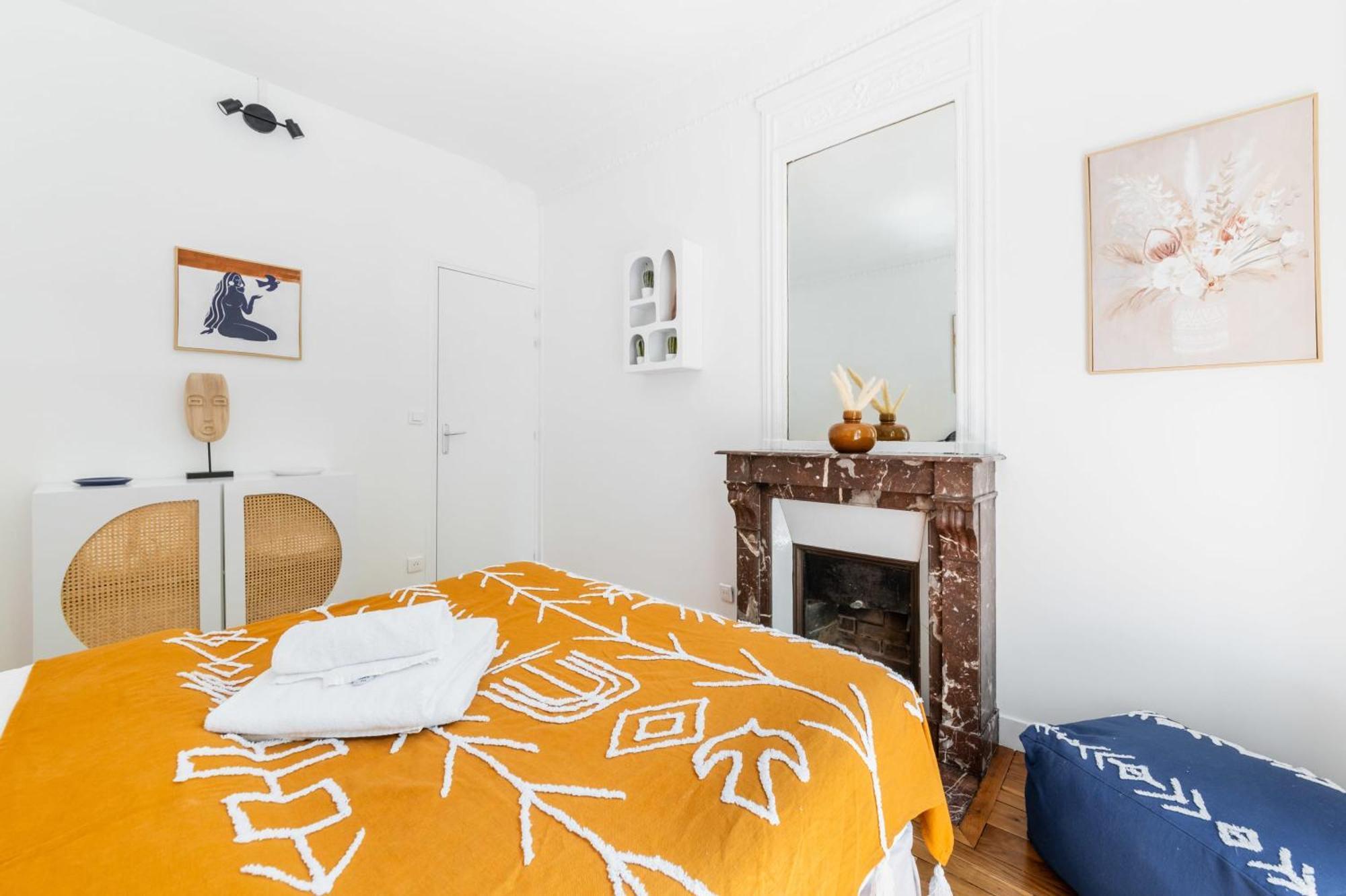 Apartamento 2 Pieces Refait Neuf Metro Jaures - Paris 19 - 4P - Flat-Guest Exterior foto