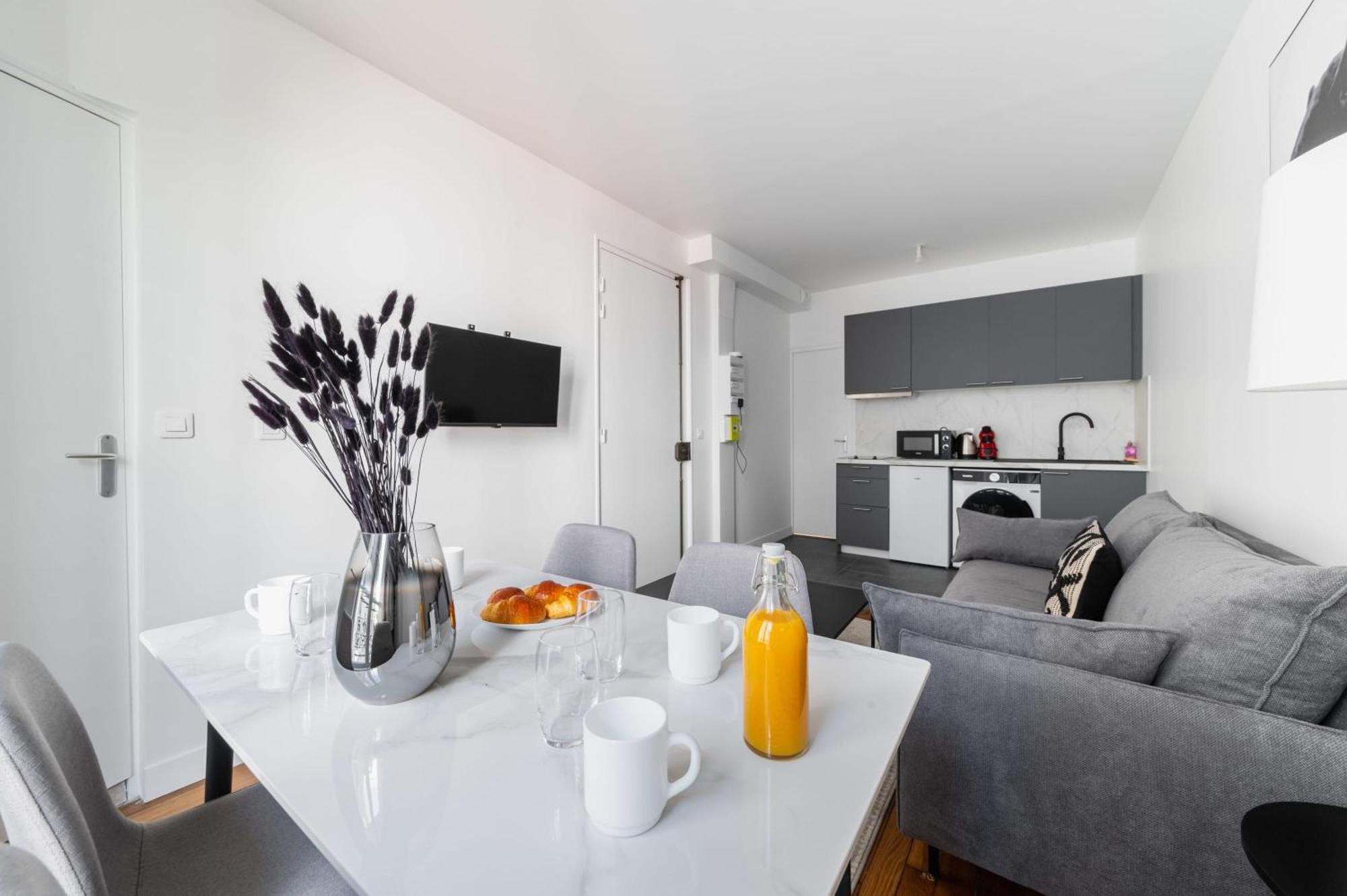 Apartamento 2 Pieces Refait Neuf Metro Jaures - Paris 19 - 4P - Flat-Guest Exterior foto